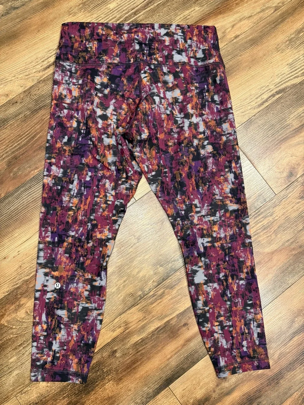 Lululemon Wunder Train High-Rise Crop 23” Cinder Flash Multi